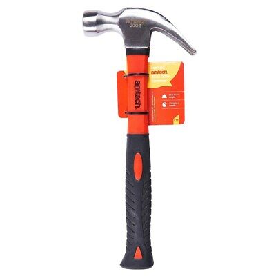 AMTECH 20oz (560g)CLAW HAMMER FIBERGLASS SHAFT
