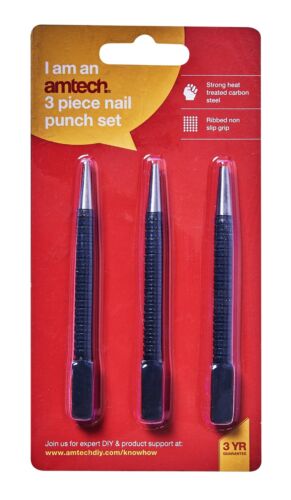 AMTECH NAIL PUNCH 3PCE 1000
