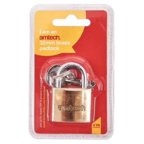 AMTECH PADLOCK HEAVY DUTY 32MM