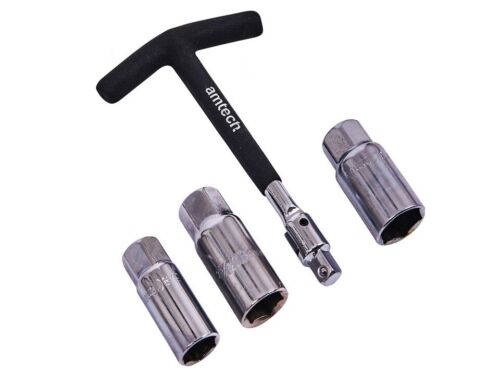 CLÉ À BOUGIE EN T AMTECH 4 PIÈCES