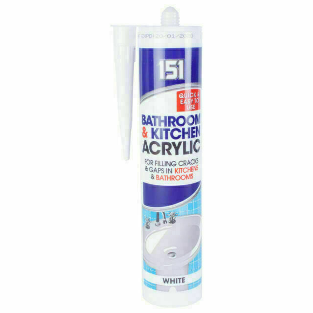 151 Mastic Acrylique Salle de Bain & Cuisine 280ml