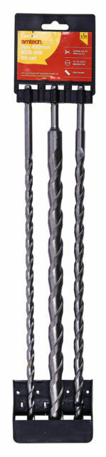 AMTECH 3pc 450mm SDS DRILL BIT SET
