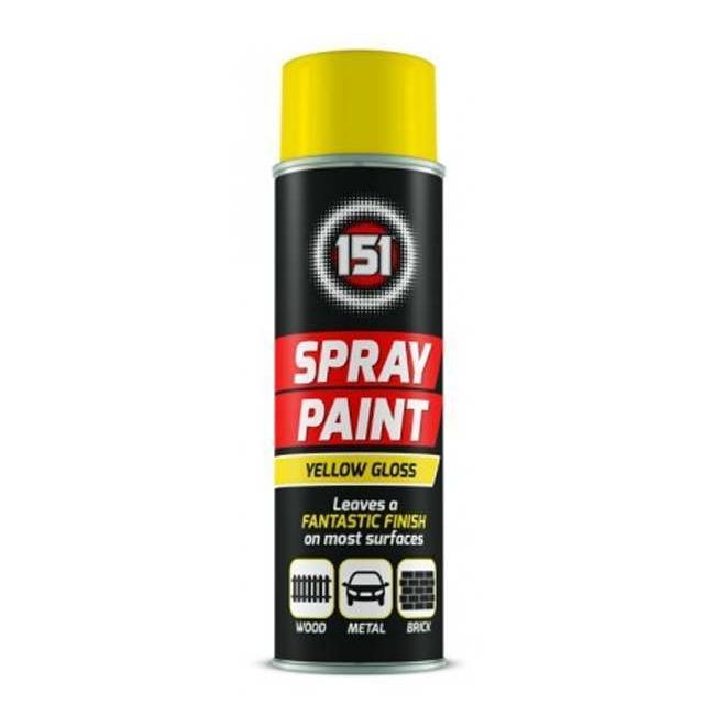 151 PEINTURE EN AÉROSOL JAUNE 250ML
