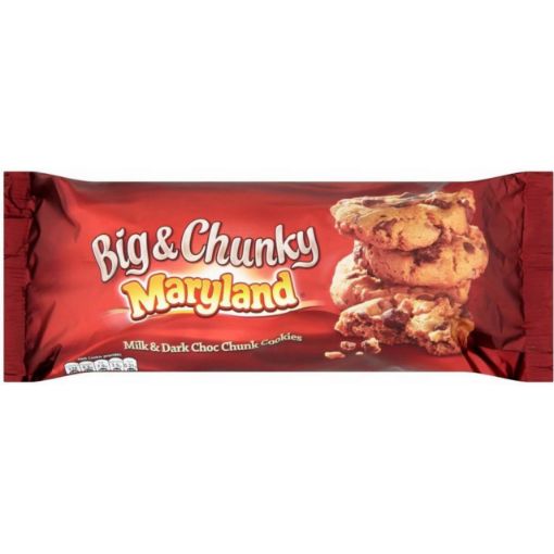 Maryland B&C Milk&Dark Choc.Chunk Cookies 144g