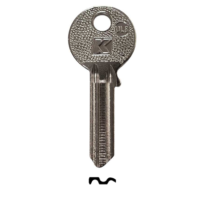 5-Pin (UL050) Universal Cylinder Key Blank