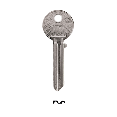 Silca ER2 Cylinder Key Blank to suit ERA