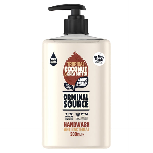 ORIGINAL SOURCE HANDWASH - COCONUT & SHEA 300ml