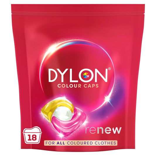 DYLON CAPSULES DE DÉTERGENT COULEUR 18 lavages  Rénover