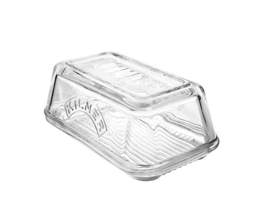 BEURRIER EN VERRE AVEC COUVERCLE