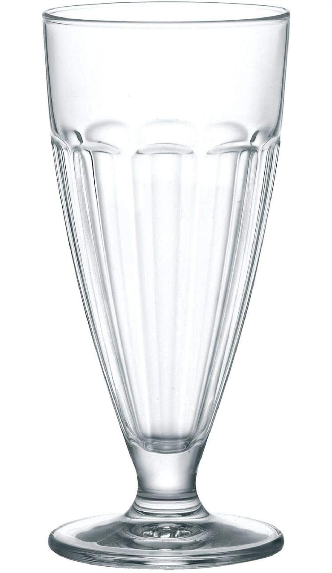 Verres à dessert rétro – Verres à coupes glacées/Knickerbocker Glory/milkshakes – Lavables au lave-vaisselle