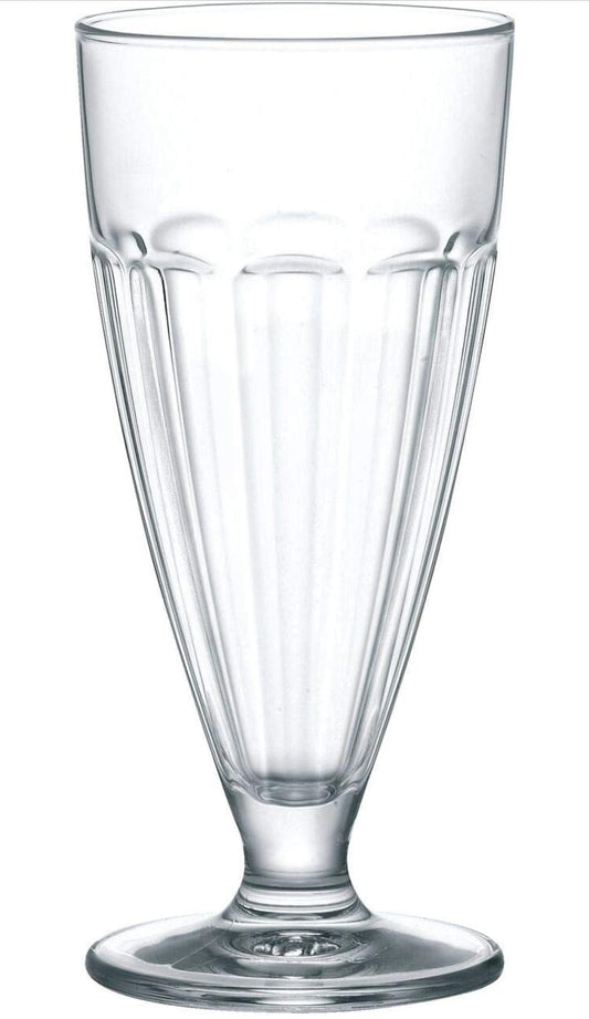 Retro Dessert Glasses – Ice Cream Sundae/Knickerbocker Glory/Milkshake Glasses – Dishwasher Safe