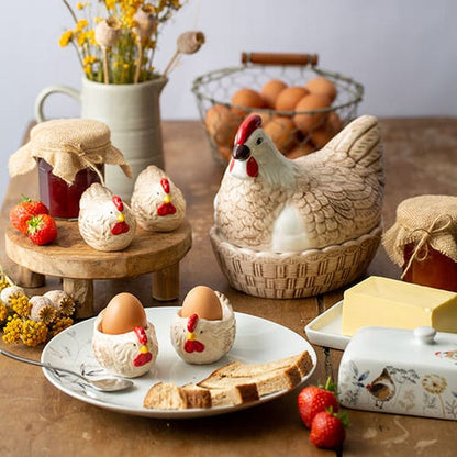 Price & Kensington Country Hens Salt And Pepper Set