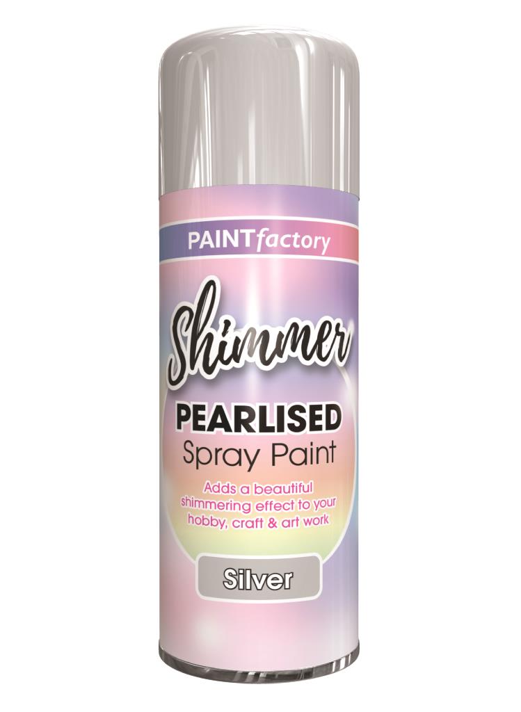 PF PEARLISED SILVER PAINT 400ML