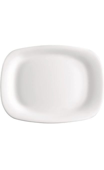 Rocco Bormioli - Rectangular white plate from the Parma collection - Measures 20 x 28 cm