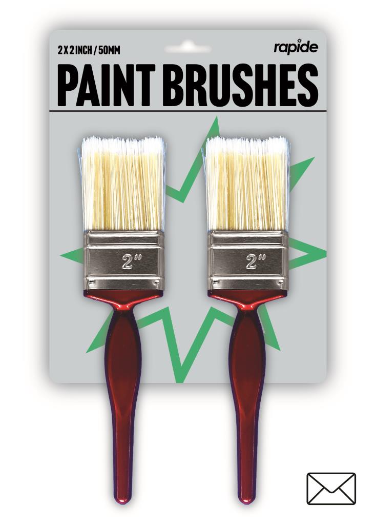 Pinceau RAP de 2 pouces – Lot de 2, qualité professionnelle pour une peinture précise