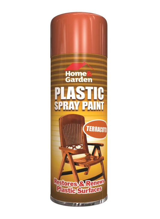 Peinture aérosol H&G Terracotta Plastique