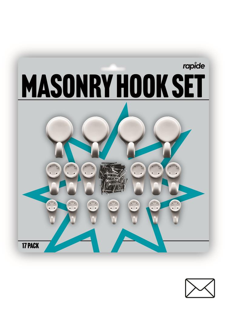 RAPIDE MASONRY HOOK SET - 17PC