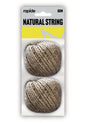 Premium Natural String 2-Pack - Eco-Friendly Twine for Crafts, Gift Wrapping, and DIY Projects