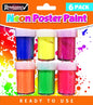 Vibrant Neon Poster Paint Set - Unleash Your Creativity with CREATE IT POTS