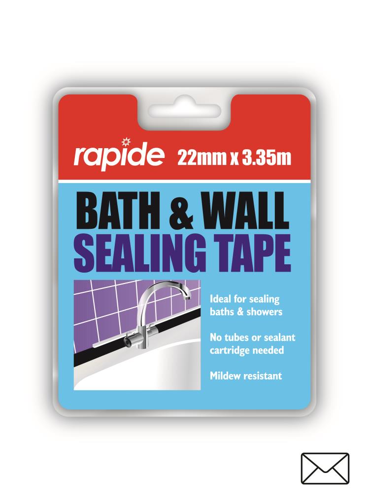 Premium Bath and Wall Sealing Tape - Waterproof Adhesive Strip for a Seamless Finish