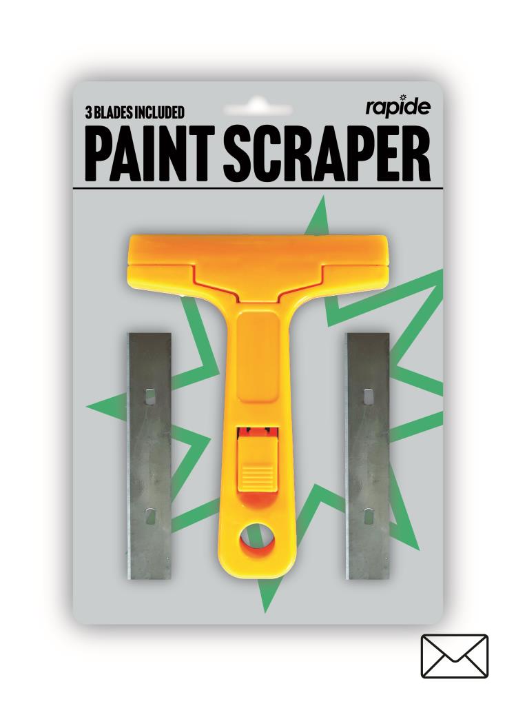 RAP Paint Scraper with Blades - Professional Grade Tool for Effortless Surface Preparation