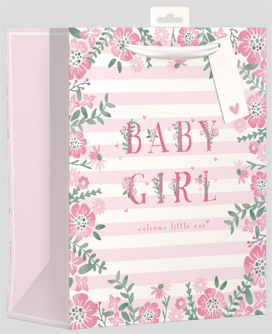 BABY GIRL EXTRA LARGE GIFT BAG