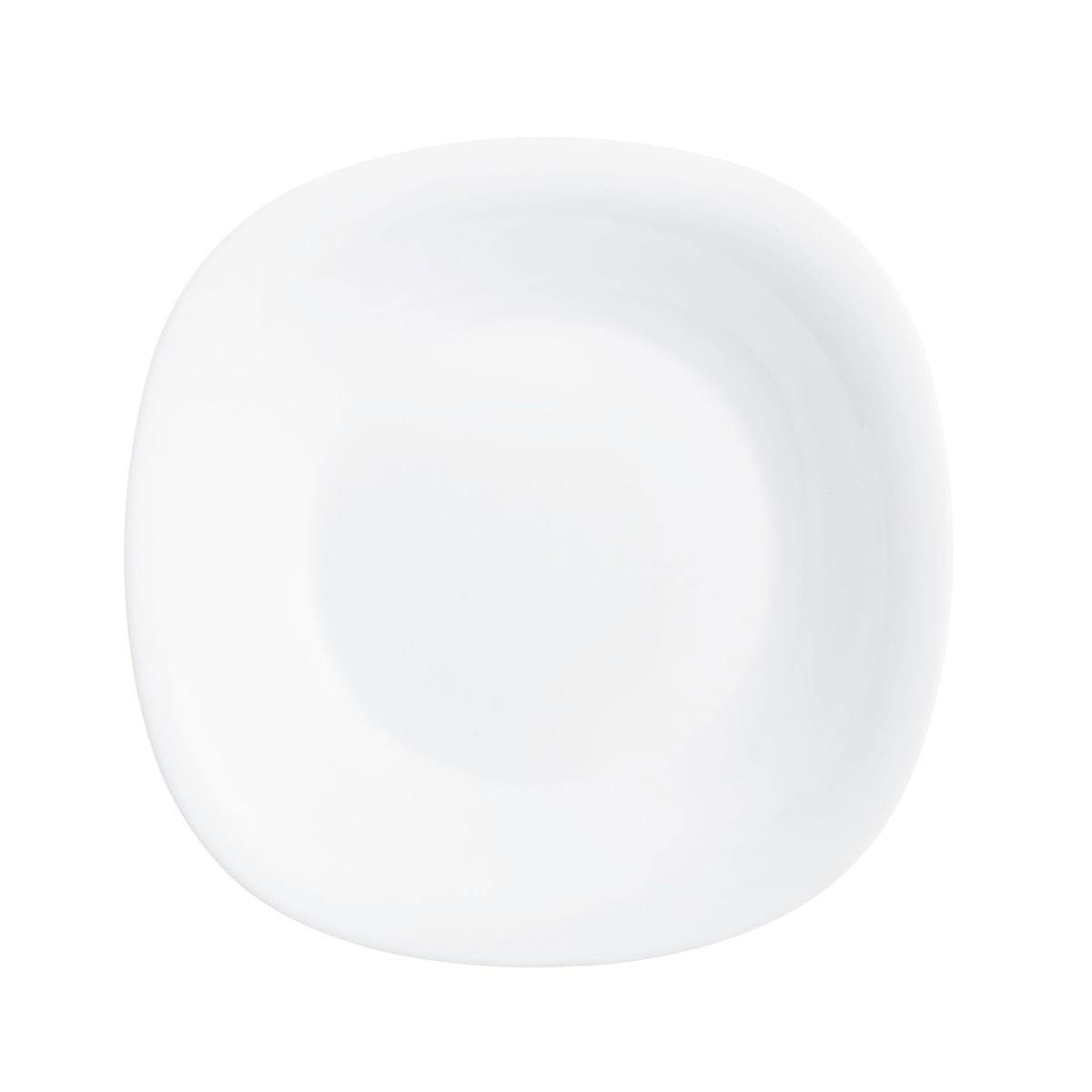 LUMINARC CARINE ASSIETTE CREUSE 21CM BLANC