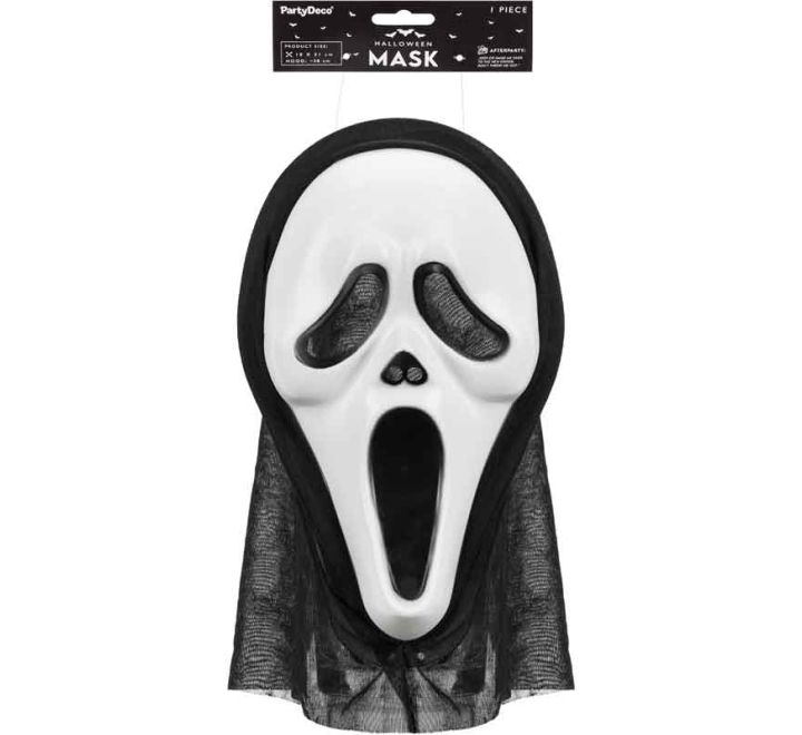 Halloween Hooded Scream Mask