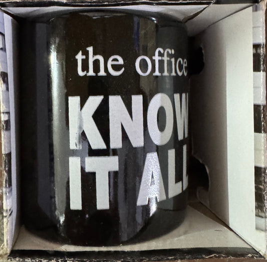 Le mug de bureau JE SAIS TOUT