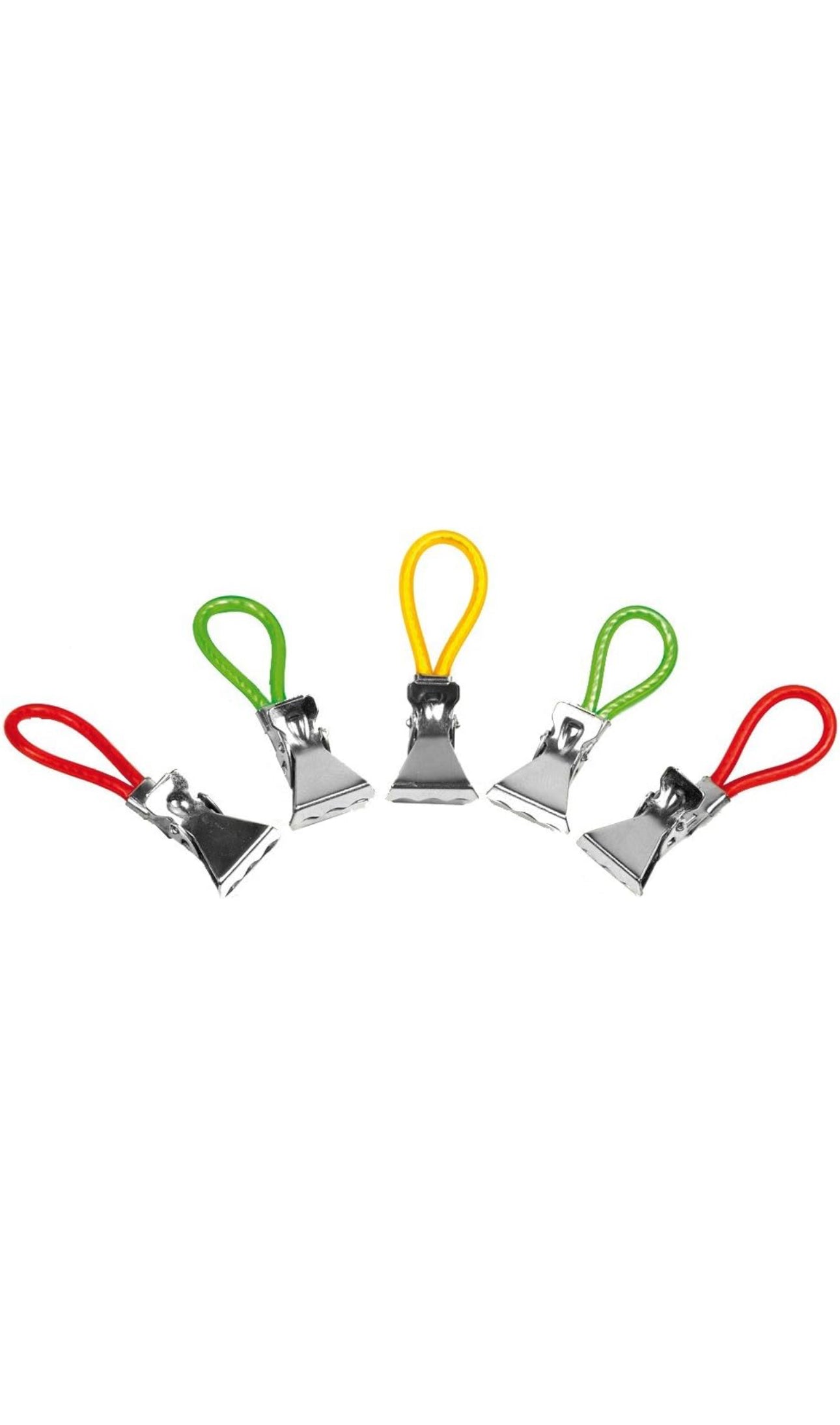 PRIMA Lot de 5 pinces à serviettes
