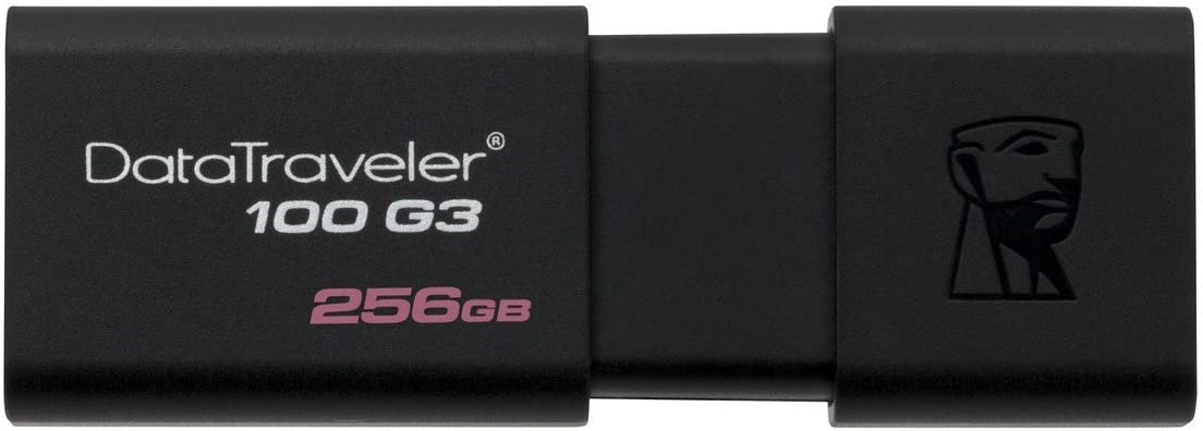 Kingston 256GB DataTraveler 100 G3 USB Flash Drive
