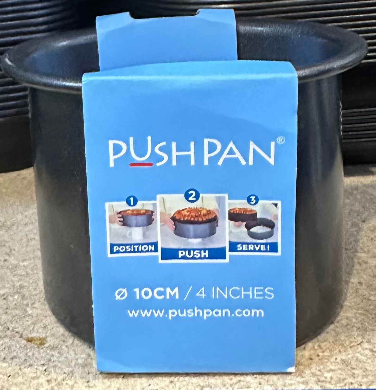 WHAM NON-STICK PUSHPAN 4”