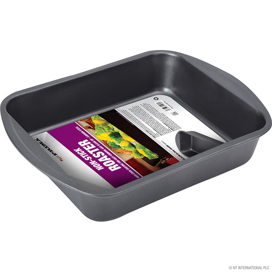 Rôtissoire Premium 45,5X30,5X7cm Gris Foncé - Plat de cuisson de haute qualité pour des résultats de rôtissage parfaits