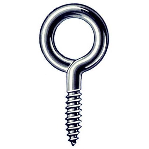 Anneaux à vis, Acier inoxydable AISI 304, 65mm