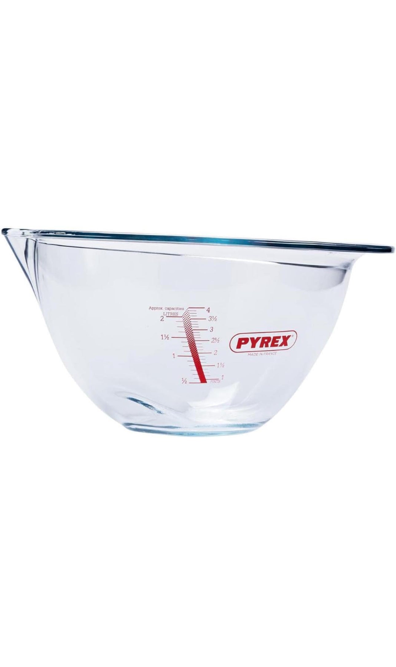 Pyrex 8021705 Bol Prepware Expert Classique, Blanc, 4,2 L