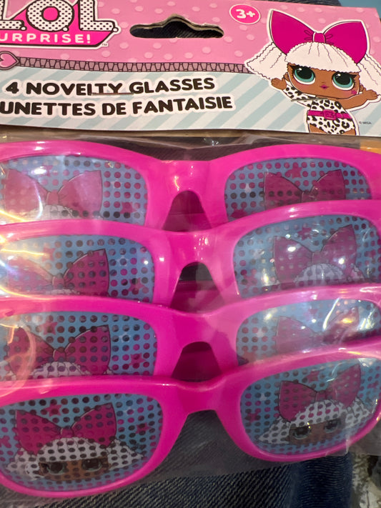 LOL 4 Novelty Glasses