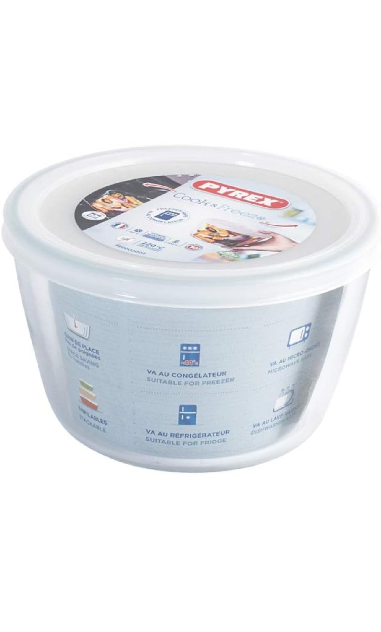 Pyrex Cuisson & Congélation, 1,1 litre