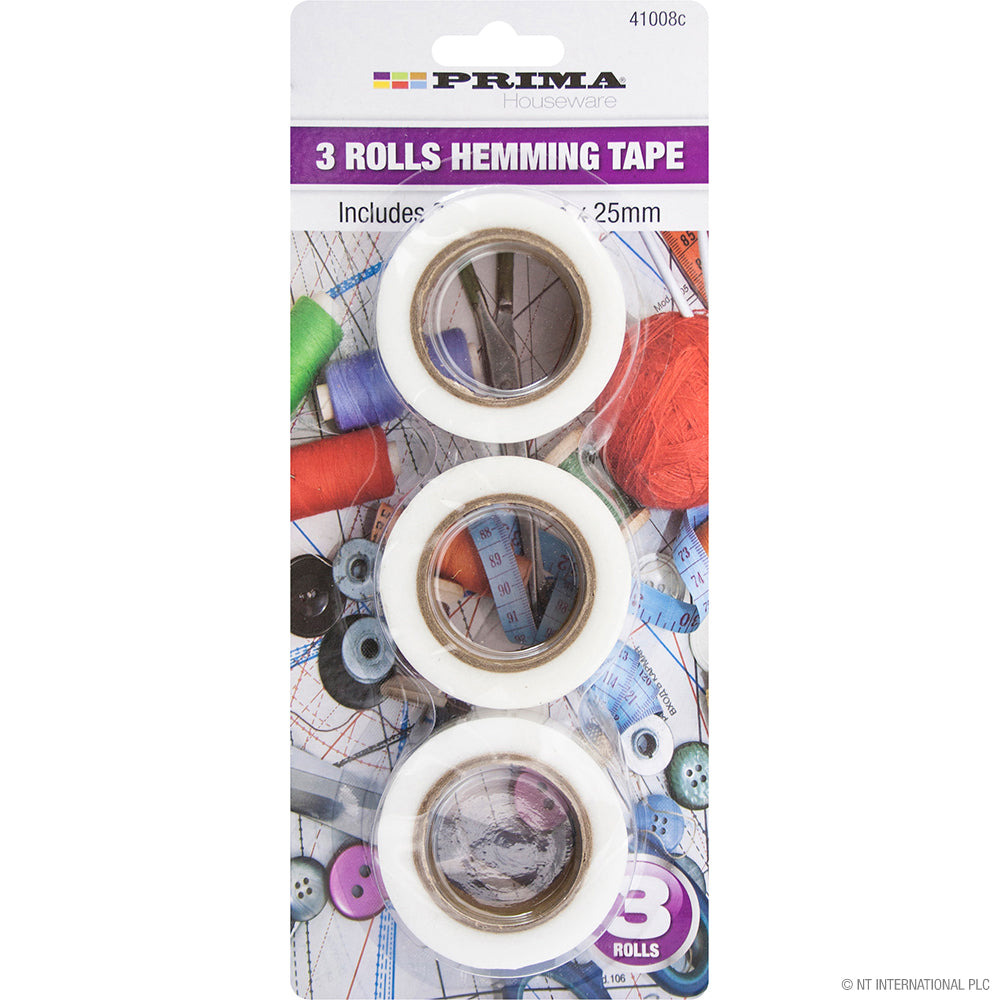 3pc Hemming Roll Tape - On Card Easy Hemming Solution