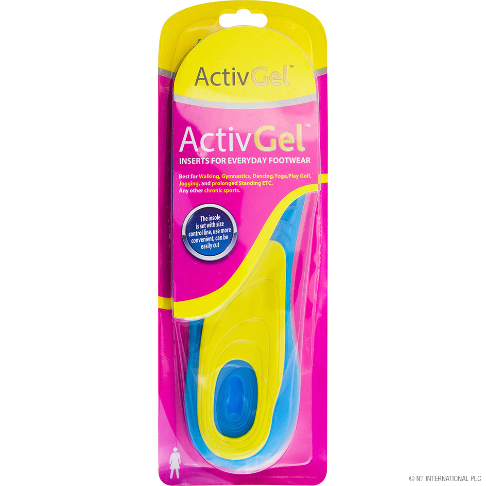 Enhance Comfort with Active Gel Women's Shoe Pads