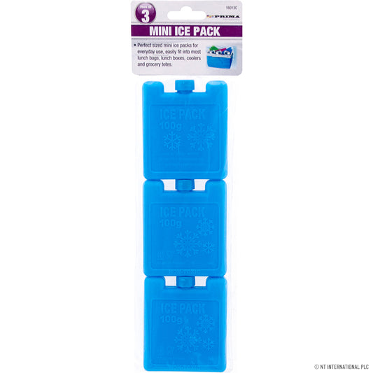 Gardez votre sang-froid partout – Lot de 3 mini blocs réfrigérants