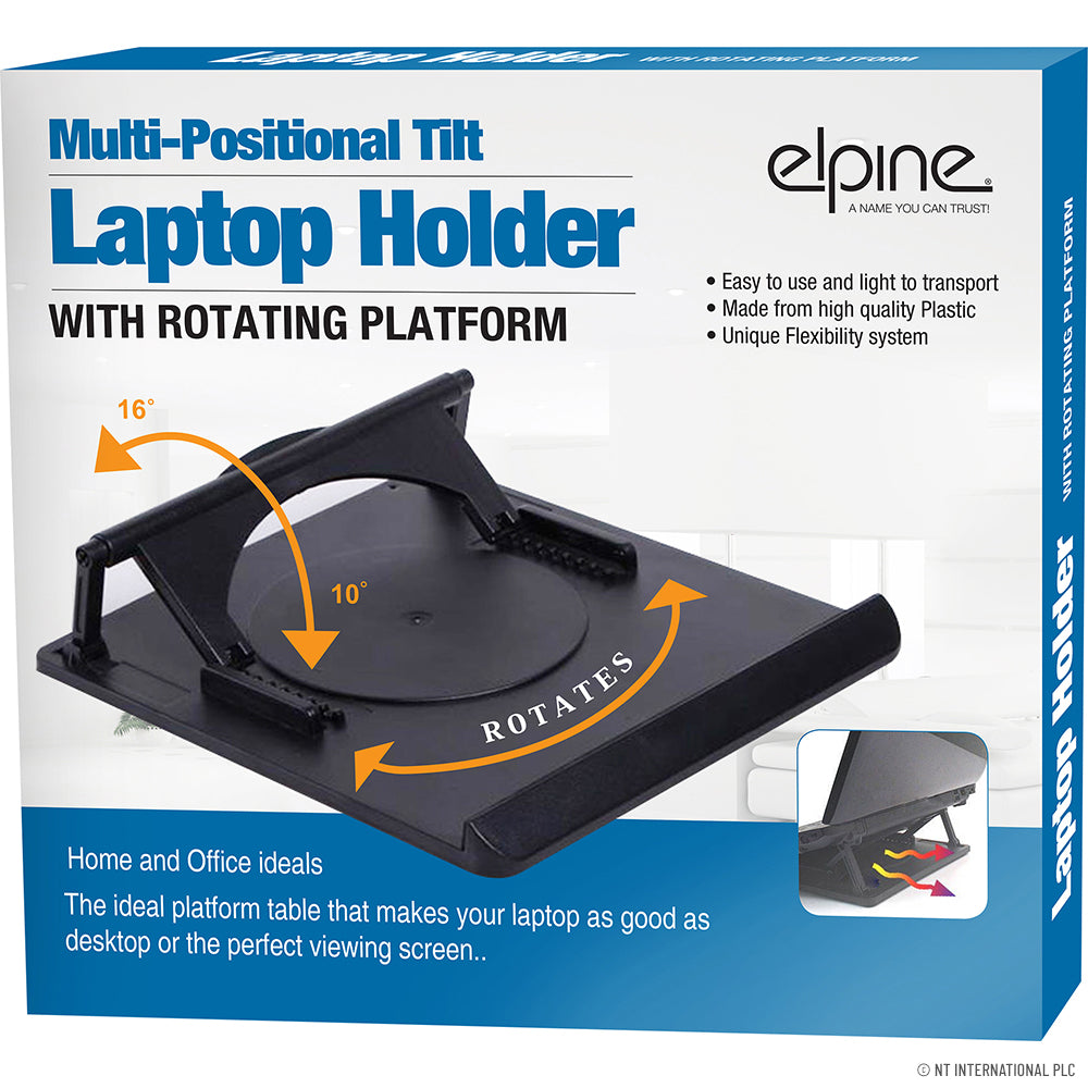Support pour ordinateur portable avec plate-forme rotative Solutions ergonomiques pour votre espace de travail