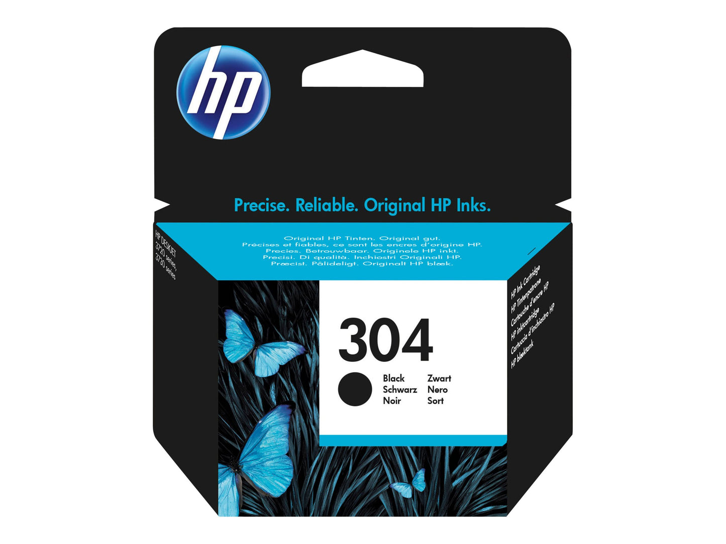 HP 304 BLACK ORIGINAL INK CARTRIDGE