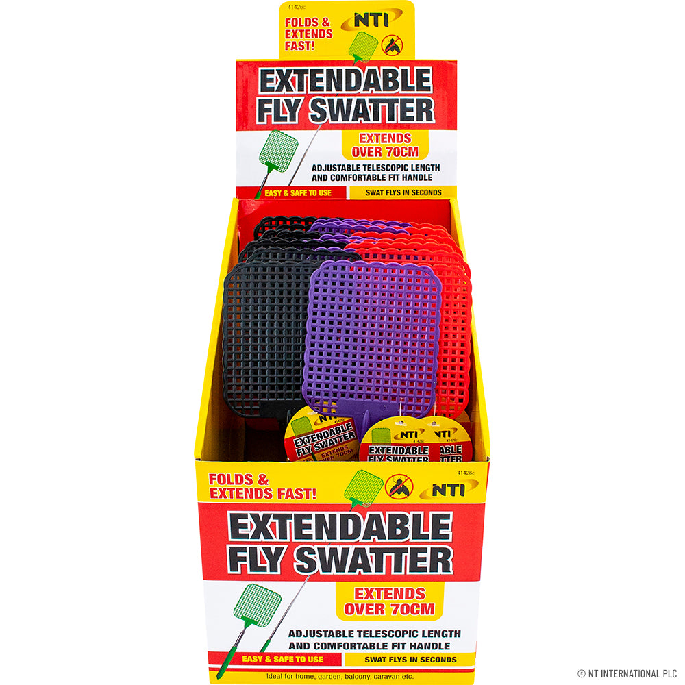 Destructeur d'insectes télescopique efficace de 70 cm : protégez votre espace des insectes