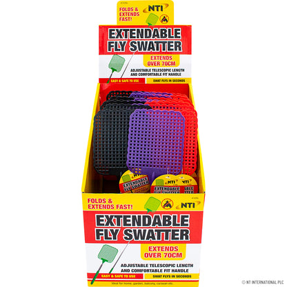 Destructeur d'insectes télescopique efficace de 70 cm : protégez votre espace des insectes