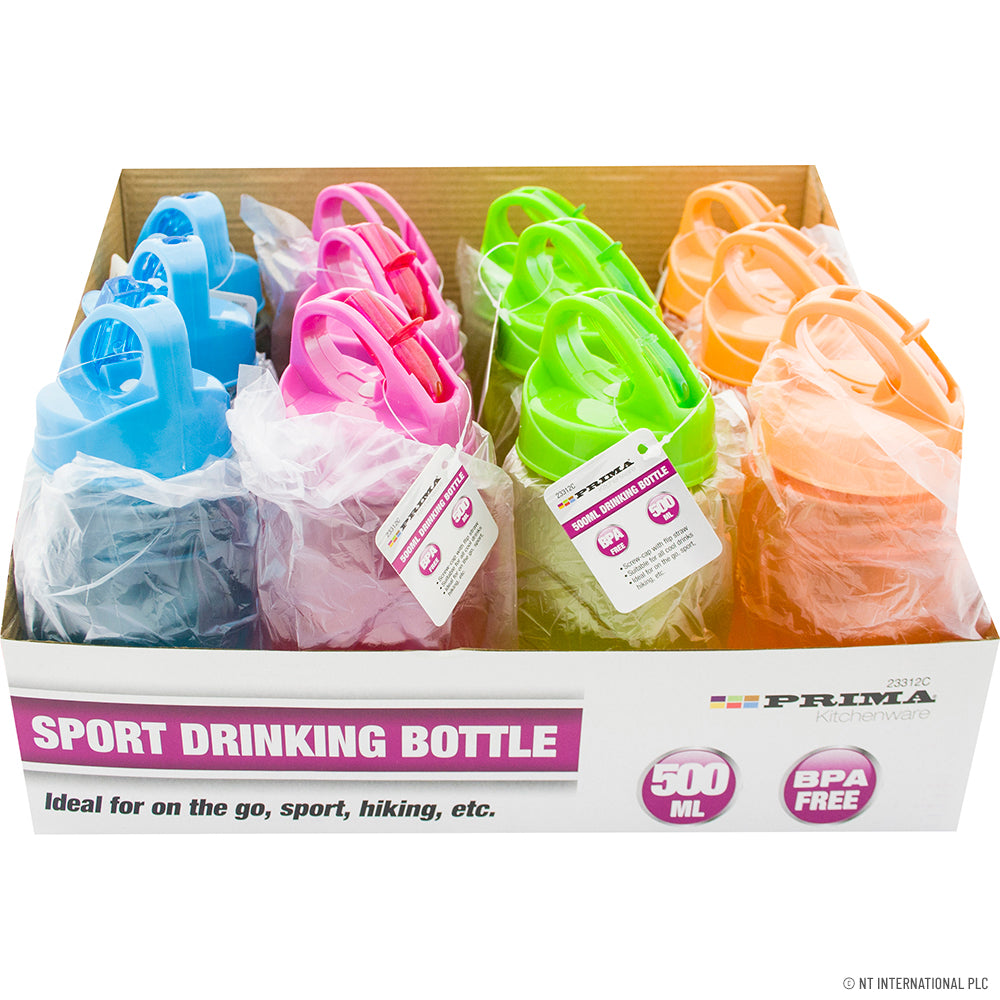 Bouteille à rabat 500 ml - Hydratation pratique