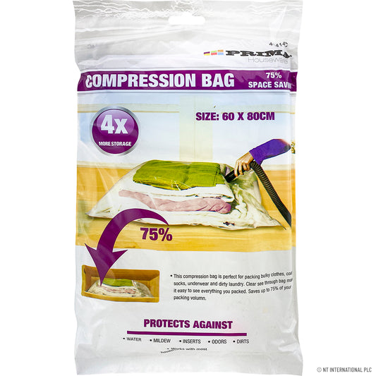 Sac sous vide à compression 60cm x 80cm