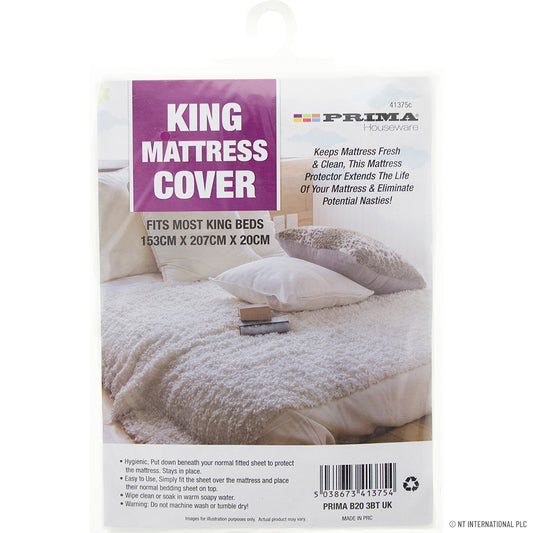 Housse de matelas King size Premium 153 x 207 x 20 m Protégez votre matelas dès aujourd'hui