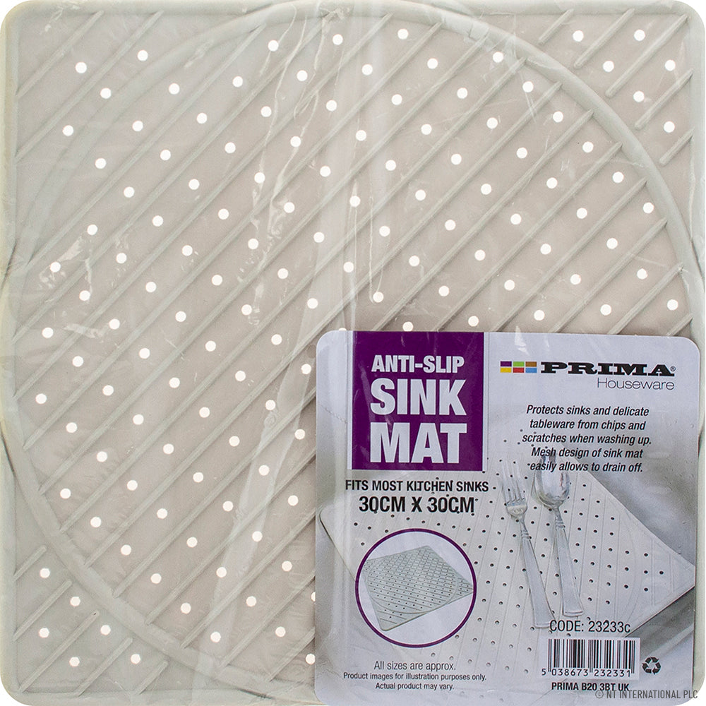 Tapis d'évier antidérapant Premium 30x30cm - Gardez votre cuisine organisée et sûre