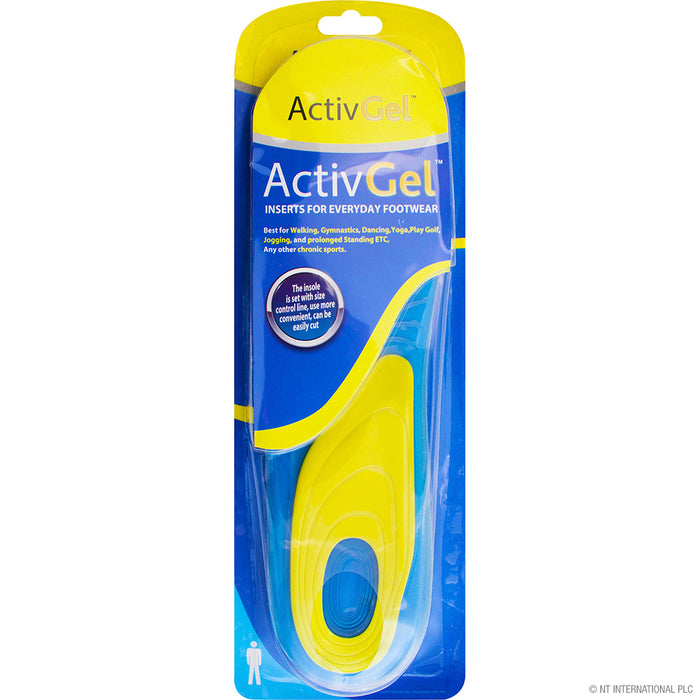 Enhance Comfort Active Gel Men's Shoe Pad