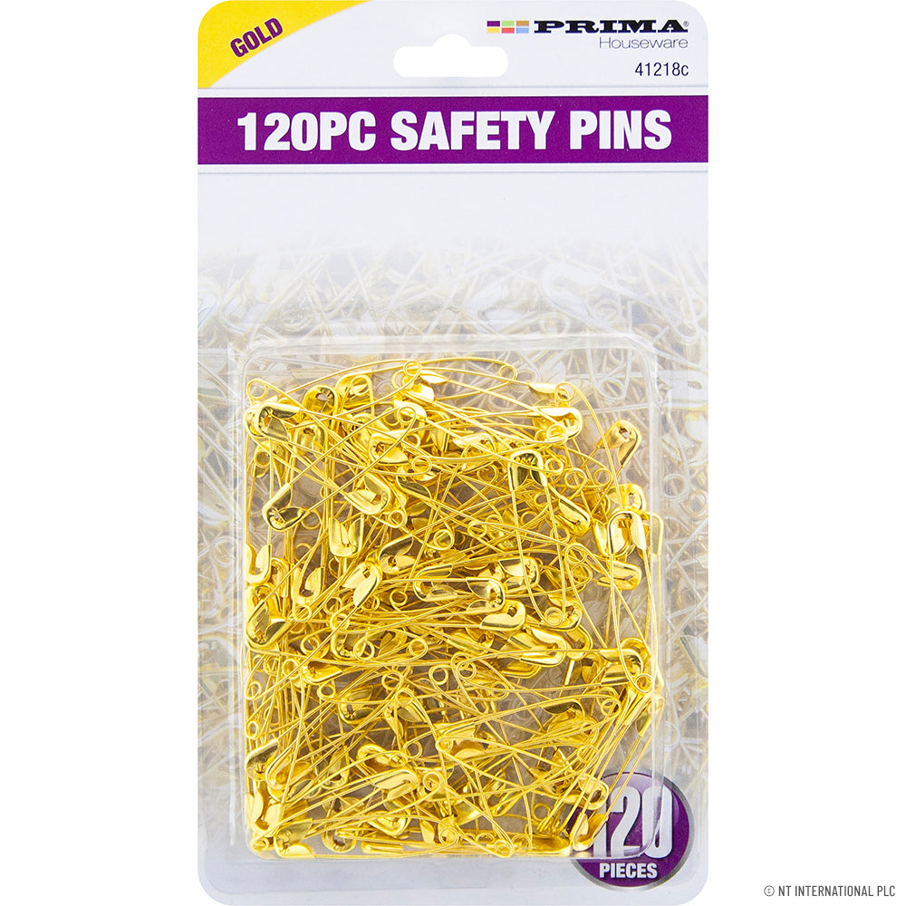 120pc Safety Bobby Pins - Gold Secure Your Style with Premium Quality Pins